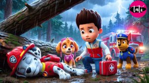 Щенячий патруль и Маршалл. Залипательное видео. Мультфильм для детей и малышей. Анимация 285