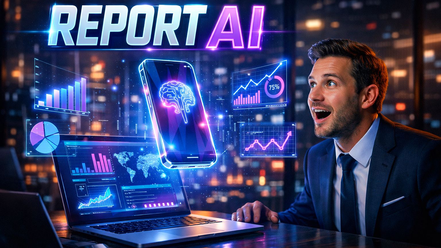 ВНЕДРИЛ ИИ В ОТЧЕТЫ И ОФИГЕЛ | Report AI обзор смотреть онлайн