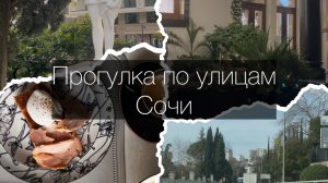 Сочи прогулка по улицам 28 января