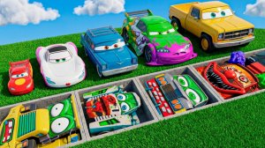МУЛЬТФИЛЬМЫ ДЛЯ ДЕТЕЙ МОЛНИЯ МАККУИН В ГИГАНТСКОЙ СЛИЗИ ЛОВУШКА ИСПЫТАНИЕ ТАЧКИ СИНИЙ ТРАКТОР