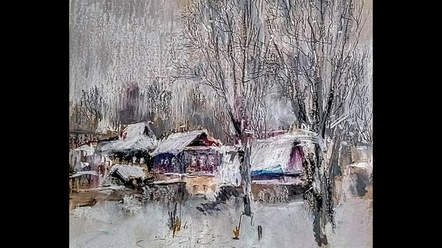Снежный вальс художника Александра Антонова.