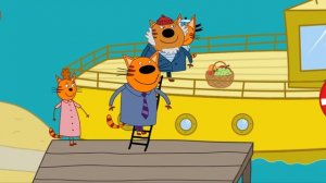 Три Кота В Поисках Кита | Игра Для Детей | Три Кота Мультфильм