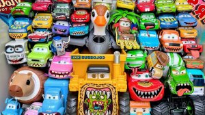 Мультики про машинки для детей. Яркие Машинки - плавают в аквариуме. Мультики залипалки малышам