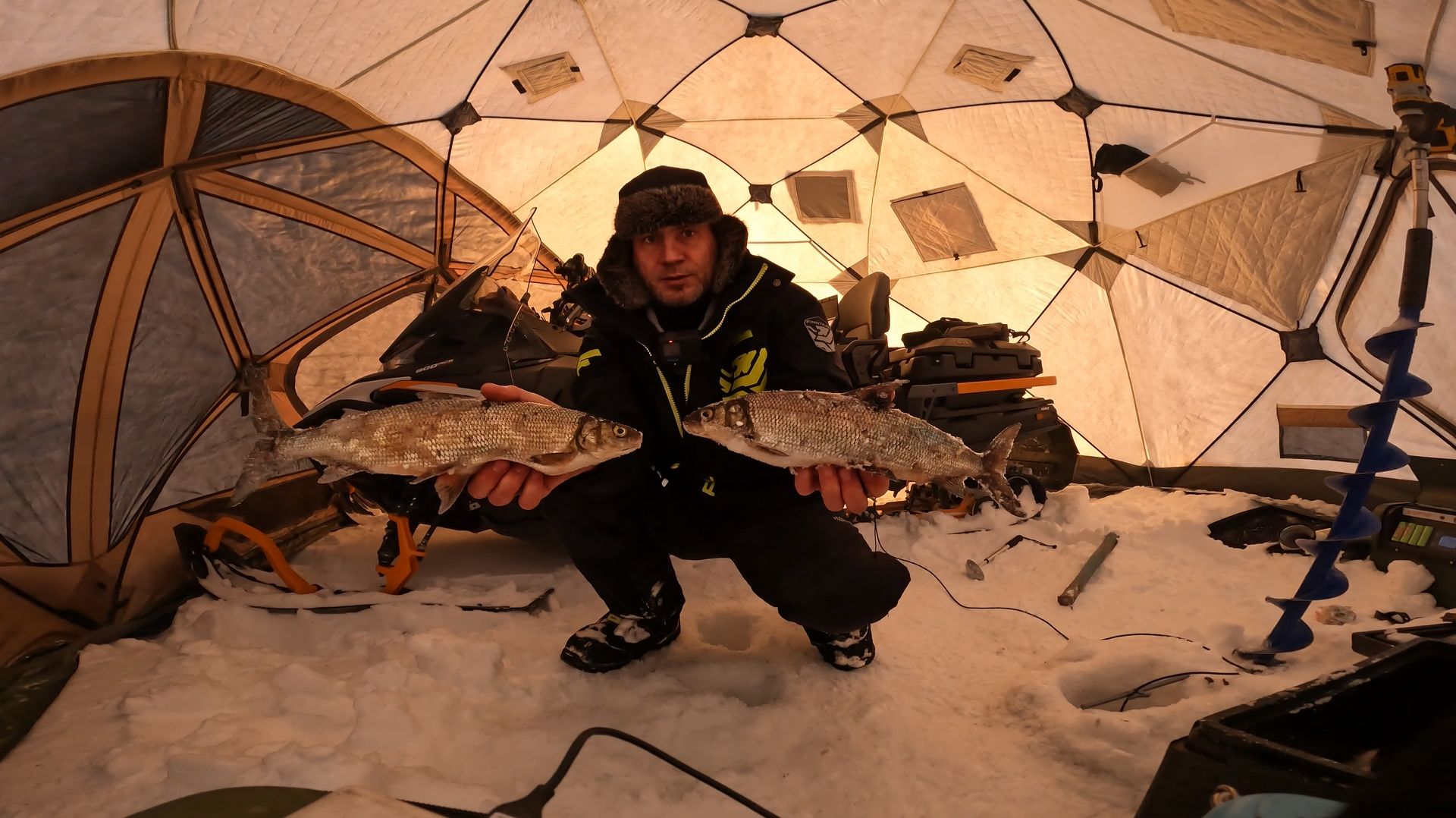 Очередная попытка наловить вкусной рыбы. смотреть онлайн