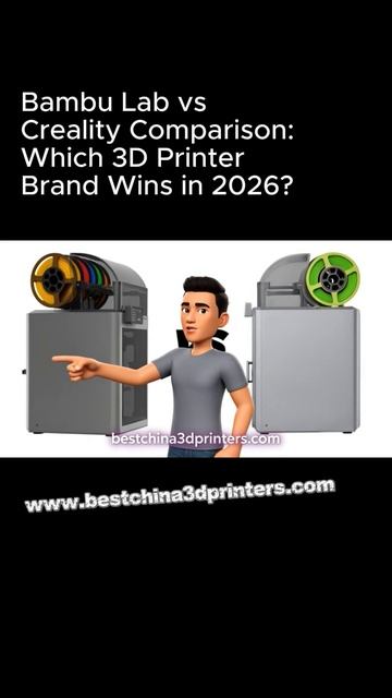 Bambu Lab 3D printers vs Creality смотреть онлайн