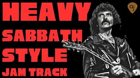 Classic Proto Metal Jam Track ｜ Guitar Backing Track (E Minor)