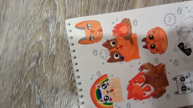 моя сестра разукрасила рисуночки котика смотреть онлайн