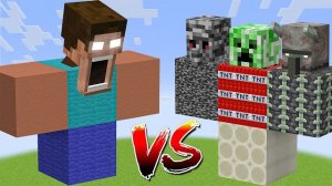 ИМИТАТОР ХЕРОБРИН против всех боссов Майнкрафта - Битва мобов Майнкрафт