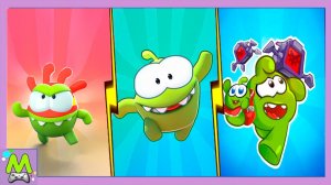 Приключения Ам Няма в Гонках на Скорость.Какой Ням Самый Быстрый.Мультик Игра