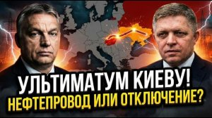 ОРБАН И ФИЦО ТРЕБУЮТ ОТ КИЕВА ЗАПУСТИТЬ НЕФТЕПРОВОД И УГРОЖАЮТ ОСТАНОВИТЬ ЭКСПОРТ ЭЛЕКТРОЭНЕРГИИ