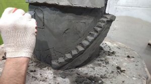 вазон из цемента