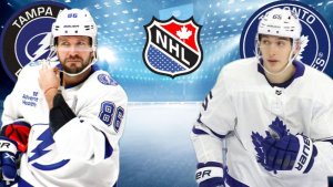 ХОККЕЙ ЧЕМПИОНАТ НХЛ.  ТАМПА - ТОРОНТО.  ТЕКСТОВАЯ ОНЛАЙН ТРАНСЛЯЦИЯ.