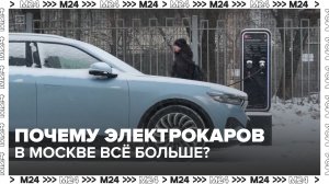 В ближайшие пять лет число электрокаров в столице вырастет в 20 раз — Москва 24