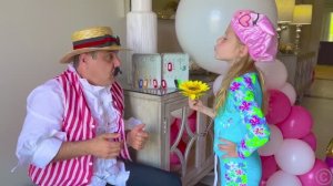 Funny hotel toy story with Daddy