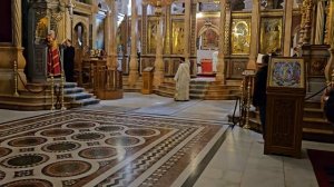 Архиерейская Литургия в Прощенное воскресенье в Храме Гроба Господня