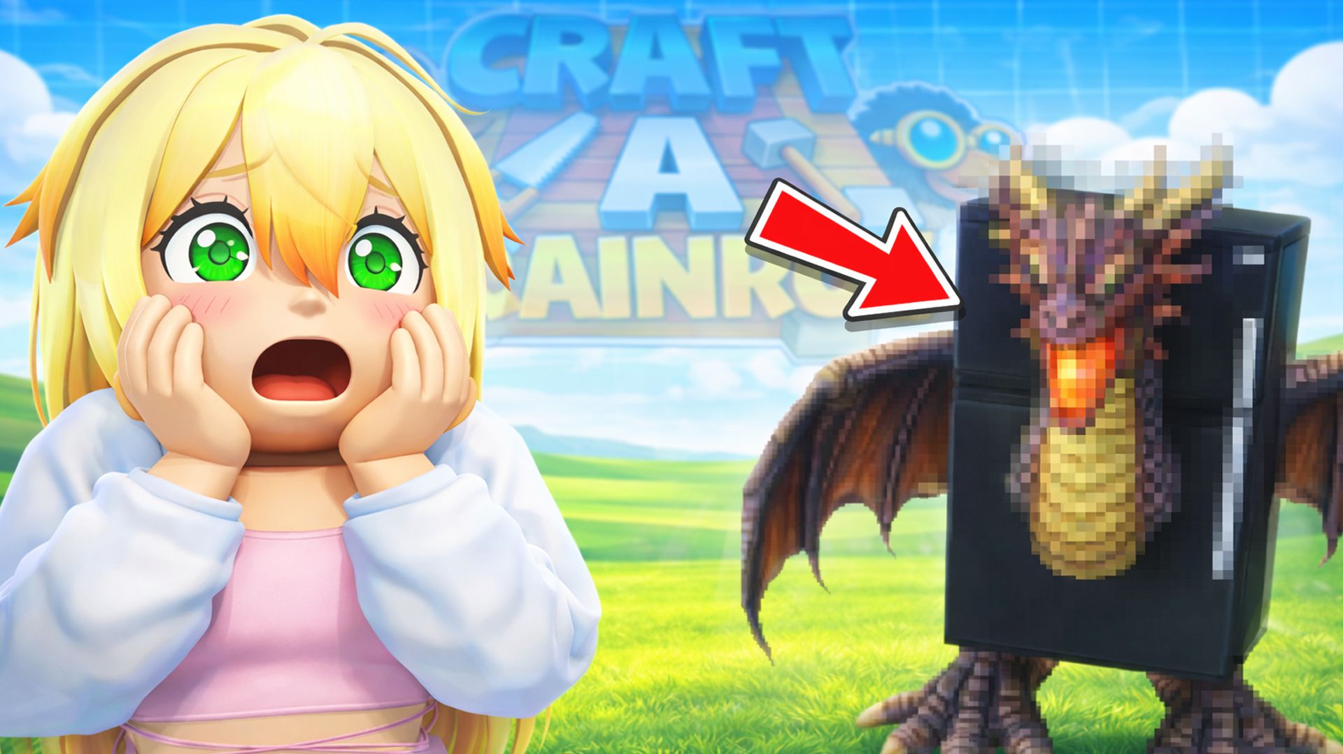 ЭТОТ БРЕЙНРОТ ПРОСТО 😳 Я В ШОКЕ! в Craft a Brainrot Roblox | БлокиТоки смотреть онлайн