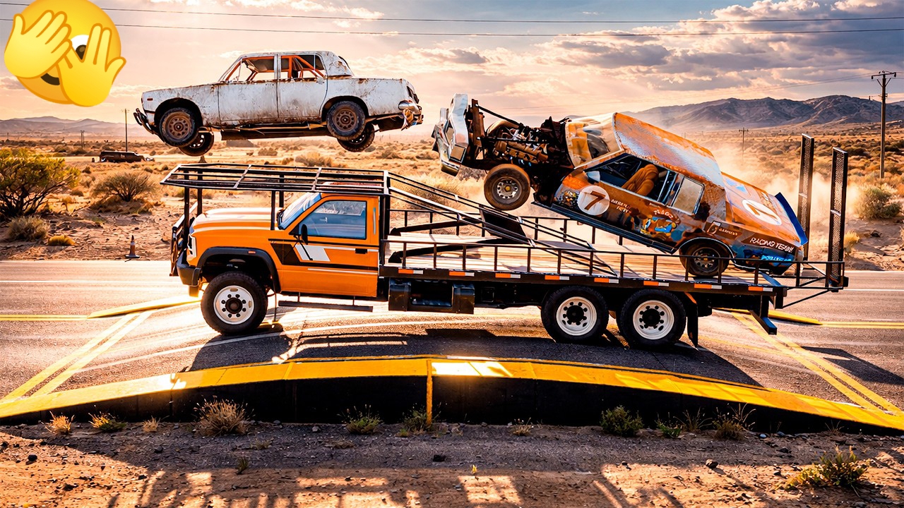 🧨РаСкОлБаС на лежачих🔥ПРОВЕРКА машин в бимке🔥 BeamNG Drive|Бимиджи драйв смотреть онлайн