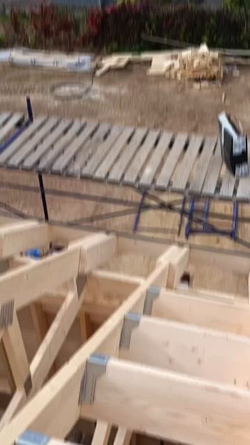 Каркасный теплый гараж на две машины. смотреть онлайн