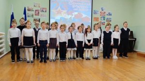 Музыкальная открытка от школьников ко Дню защитника Отечества 🎼🥀