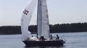 Как это было 2001. Парусная регата "Банковский Кубок" 2001, Москва.