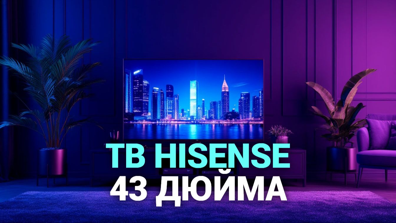 Топ‑5 причин выбрать телевизор Hisense 43A6N: честный обзор модели 2026 года.