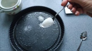 Постная шарлотка с яблоками, на банановом тесте – готовлю с внуком!