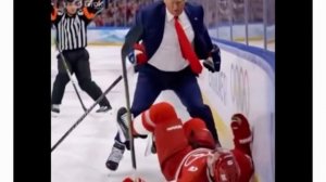 Трамп показал ИИ-видео с избиением канадских хоккеистов