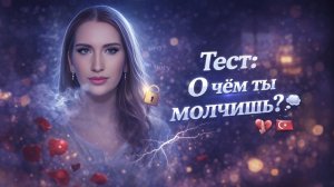 Тест: О Чем Молчишь?