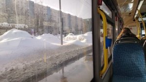 поездка на автобусе ЛиАЗ 5292 борт 190900, по маршруту 652