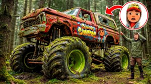 Нашли Заброшенный МОНСТР ТРАК из Subway Surfers в ЛЕСУ! Как он там оказался?