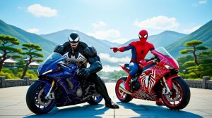 ЭПИЧЕСКАЯ ГОНКА: Человек-Паук vs Супергерои на Мотоциклах – Кто Станет Чемпионом?