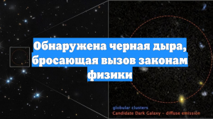 Обнаружена черная дыра, бросающая вызов законам физики