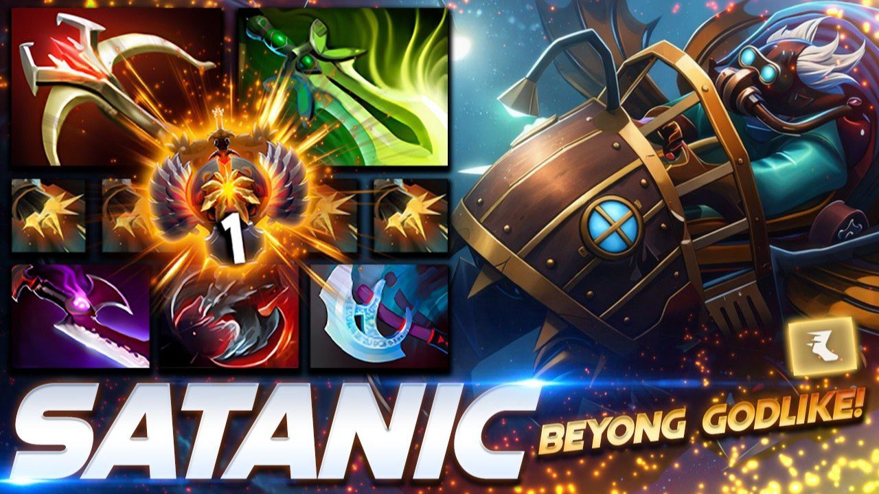 Satanic Gyrocopter Beyond Godlike — профессиональный геймплей в Dota 2 [Смотри и учись]