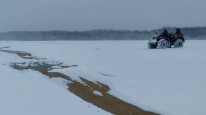 Вазузское водохранилище, первый выход на лёд, жерлицы. 28.12.25г.
