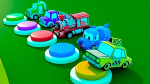 Песенка про алфавит - Колеса на автобусе - Машинки потеряли цвета из-за Пакмана - Детские песенки