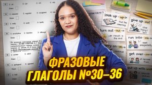 Фразовые глаголы для №30-36 | ЕГЭ по английскому 2026 | Шерин Келли