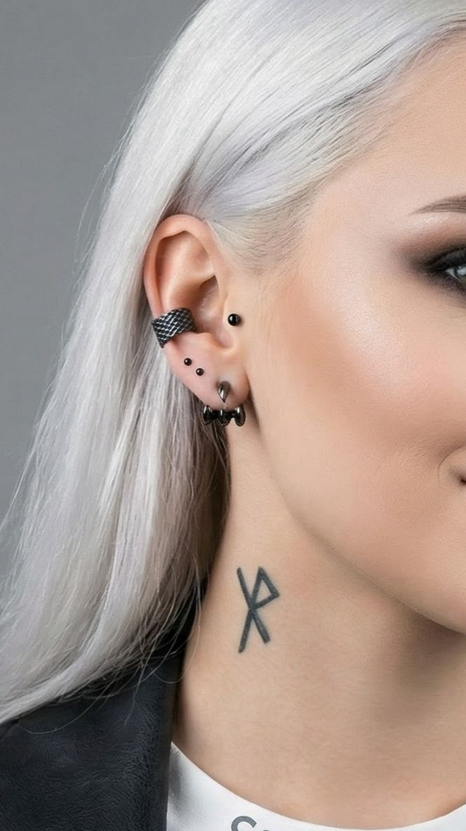 Серьги‑джекеты "Лапа дракона" из коллекции Gothic Beauty от StarfallShop