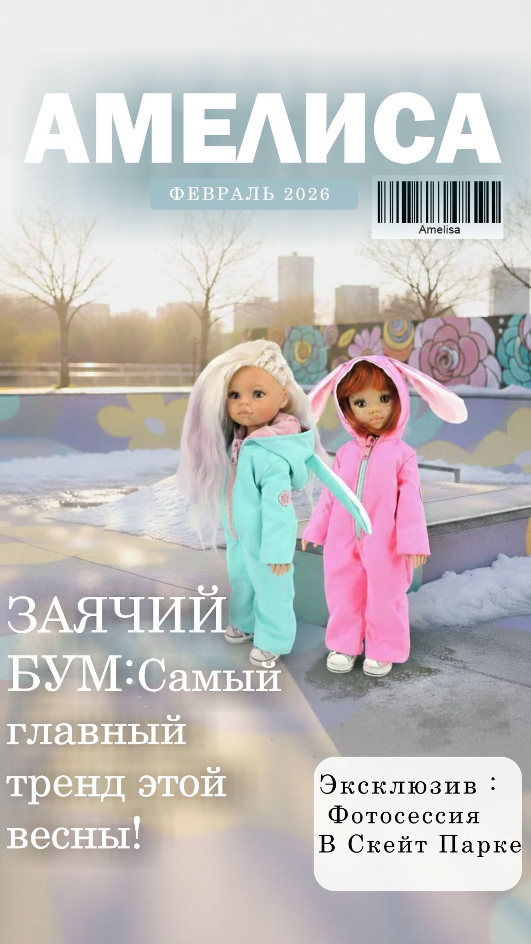 ЗАЯЧИЙ БУМ 🐰 Трендовые комбинезоны для кукол Paola Reina!