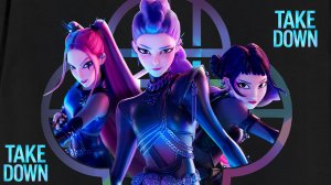 Кейпоп-охотницы на демонов. Песня "Разгром" (ENG+KOR)