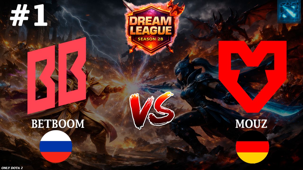 В СОЛО КОМБЭКНУЛ И ВЫТАЩИЛ ИГРУ, ТОП КАРТА | BetBoom vs Mouz #1 (BO3) DL S28 смотреть онлайн