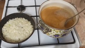 Гороховый суп с грибами ( постный)