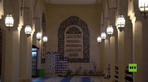 عراقيون يؤدون صلاة التراويح في جامع النوري بالموصل للمرة الأولى منذ حوالي 10 أعوام