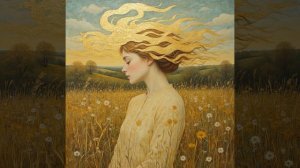 "Золото волос" - Марина Цветаева , идея КА, исполнение ИИ