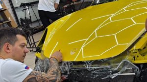 Бронирование кузова Porsche Boxster 718S полиуретановой пленкой