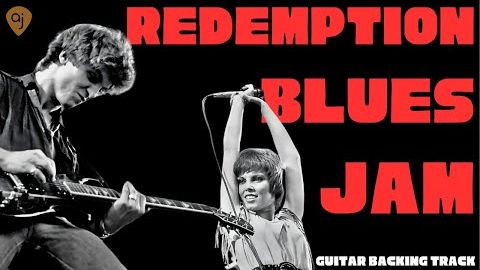 Redemption Blues Jam Track ｜ Guitar Backing Track (C Minor)