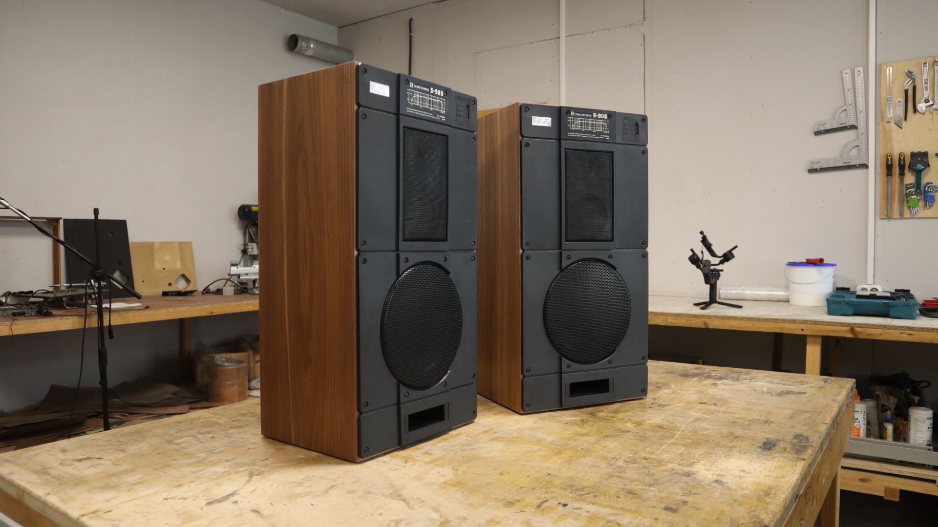 Реставрация RADIOTEHNIKA S-90B.