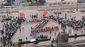 Масштабная патриотическая акция ко Дню защитника Отечества прошла в Махачкале