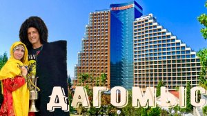 Сидим на мели в Дагомысе! Ждем с моря погоды! ОК Дагомыс. Пляж после шторма.