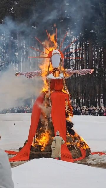 Масленица в Домодедово, подмосковном парке 