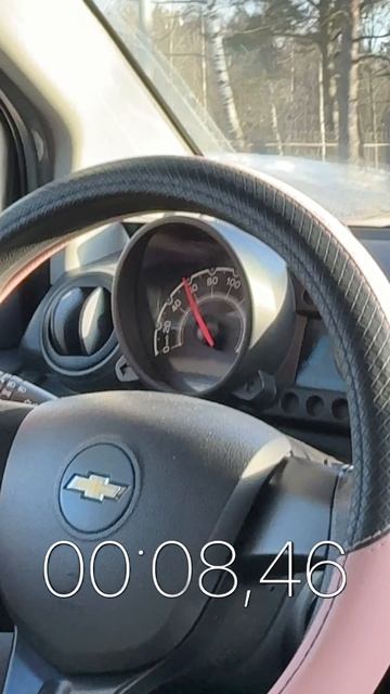 Разгон 0-100 Chevrolet Spark